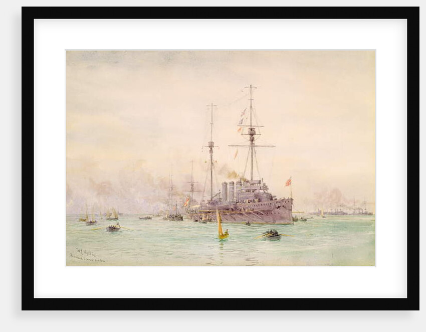 The Second Cruiser Squadron by William Lionel Wyllie