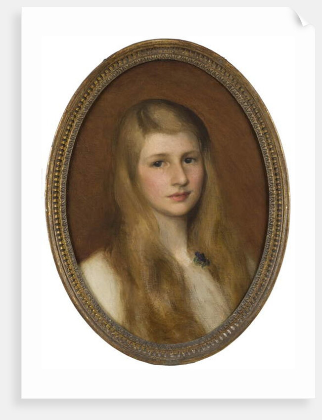 Portrait of Margaret Hilton by George Clausen