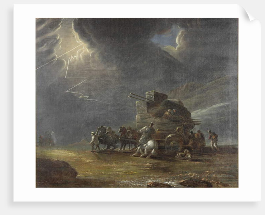 The Baggage Wagon by Luke Clennell