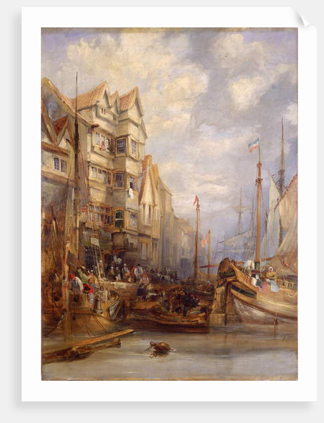 Grey Horse Inn, Quayside, Newcastle upon Tyne by George Balmer