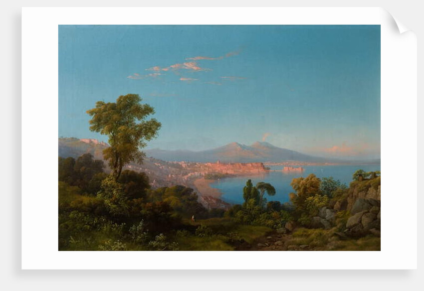 View of the Bay of Naples by Consalvo Carelli