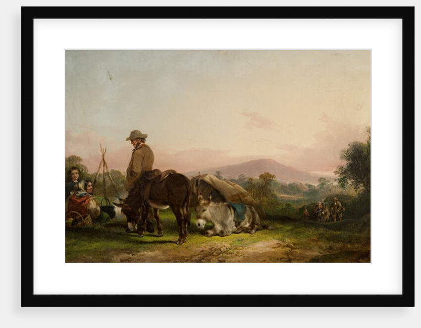Gypsy Encampment by William Snr. (attr. to) Shayer