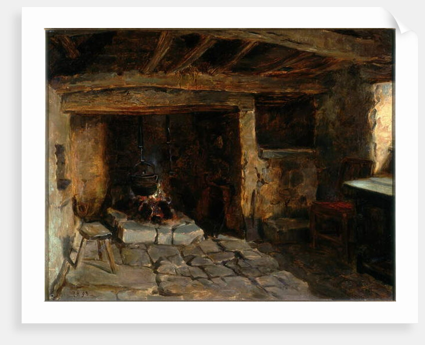 The Old Kitchen by Ralph Hedley