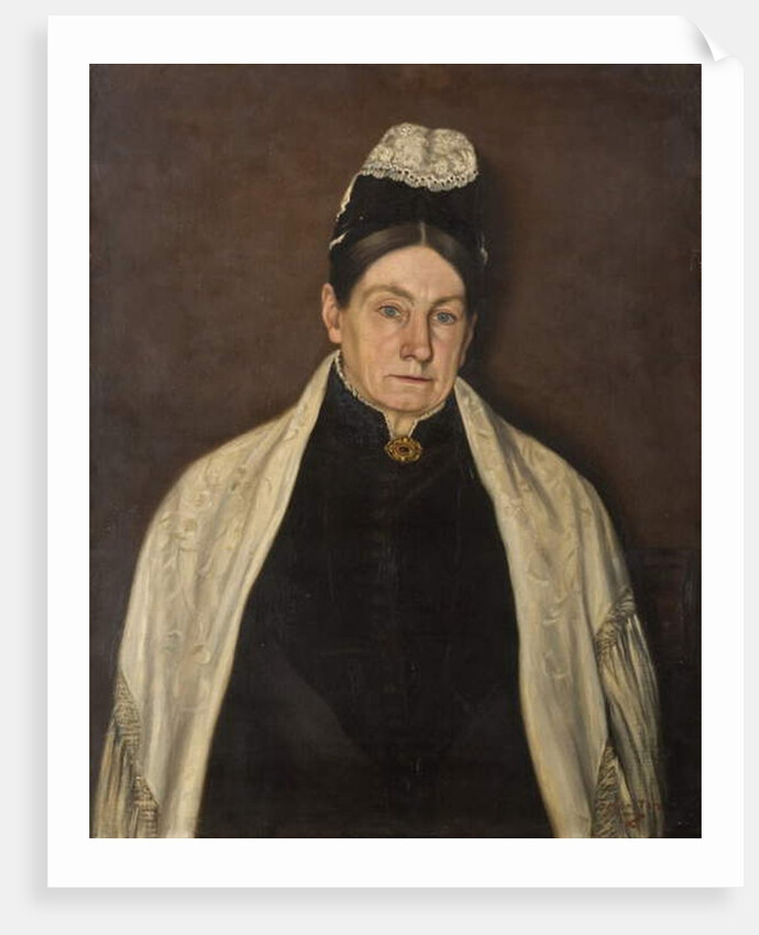 Portrait of Old Lady by C. Marston