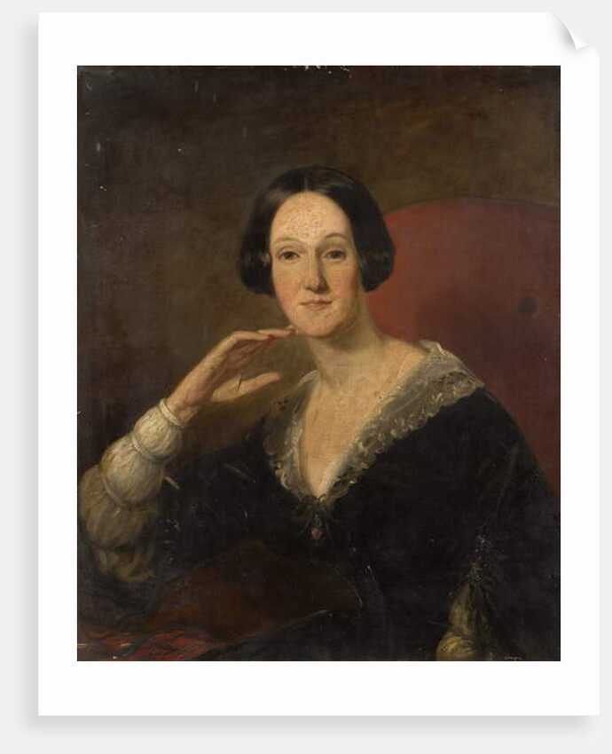 Portrait of Wife of John Hall Kent by Robinson Elliott