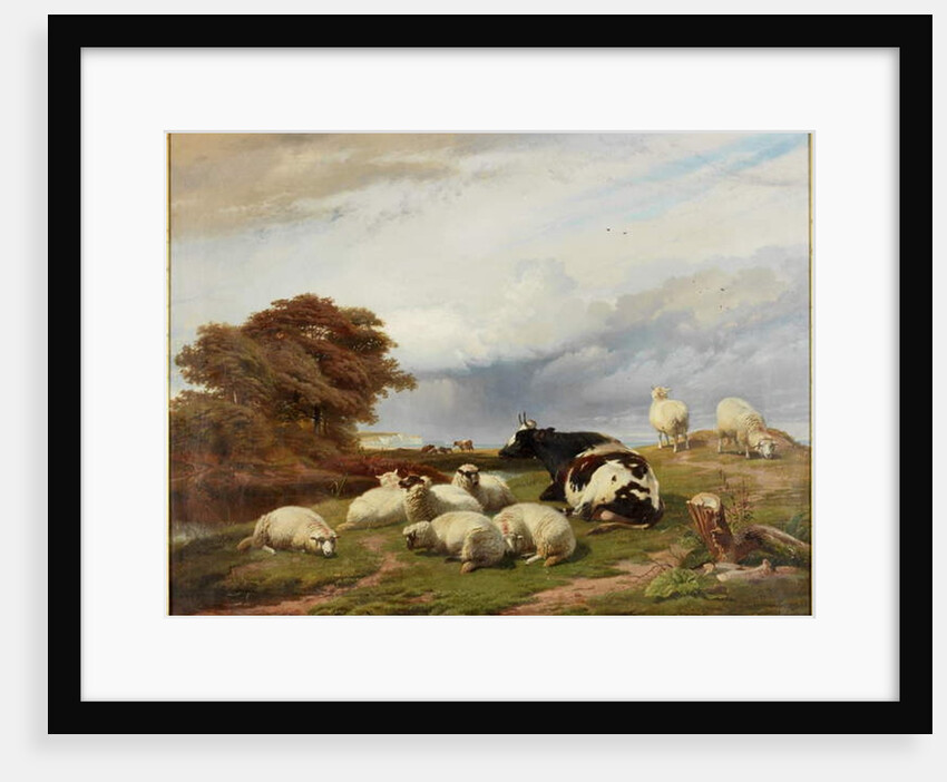 In the Marshes near Ramsgate, Isle of Thanet by Thomas George Cooper