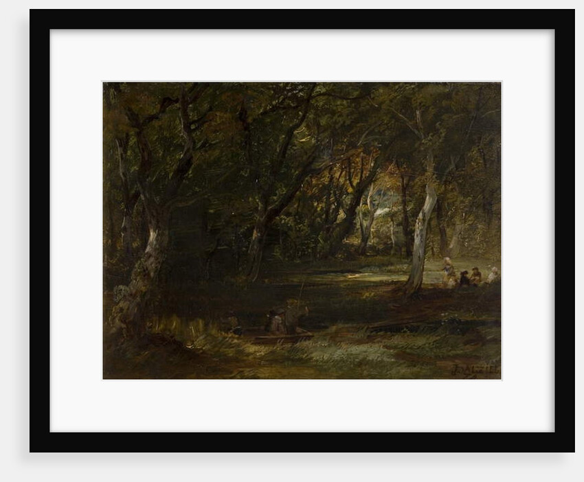 Figures in Woodland) by James B. Dalziel