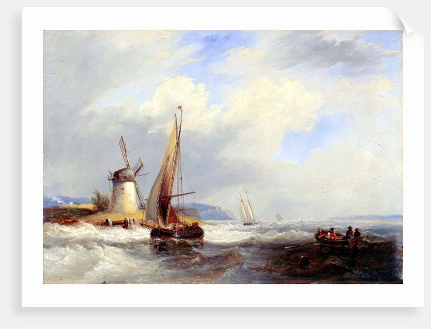 Coast Scene by John Wilson Carmichael
