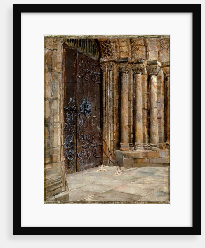 Sketch for 'Seeking Sanctuary' by Ralph Hedley