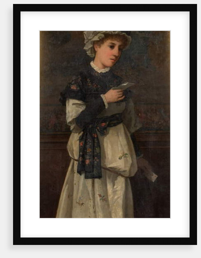 Girl with a Letter by Lionel J. Cowen