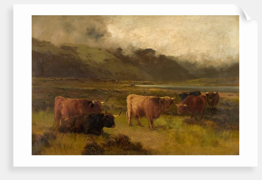 On Tarras Moss by Thomas Henry Gibb