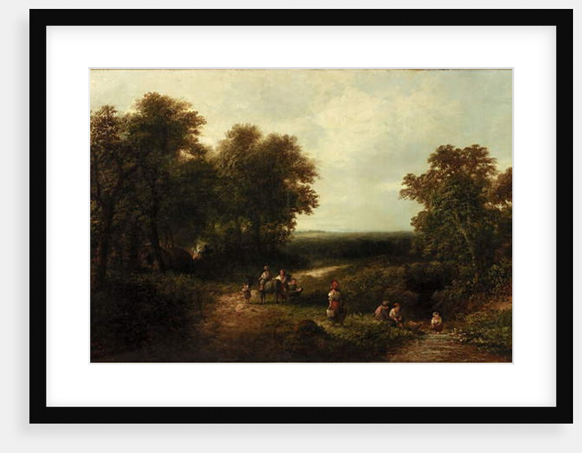Landscape with Figures by George Cole