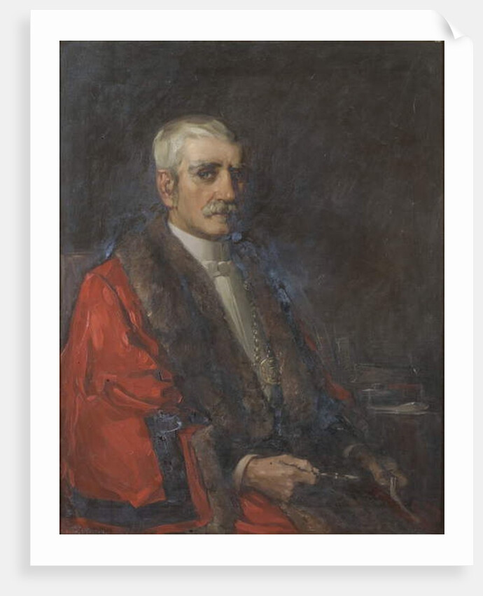 Portrait of Alderman George Harkus J.P. by John Edgar Mitchell