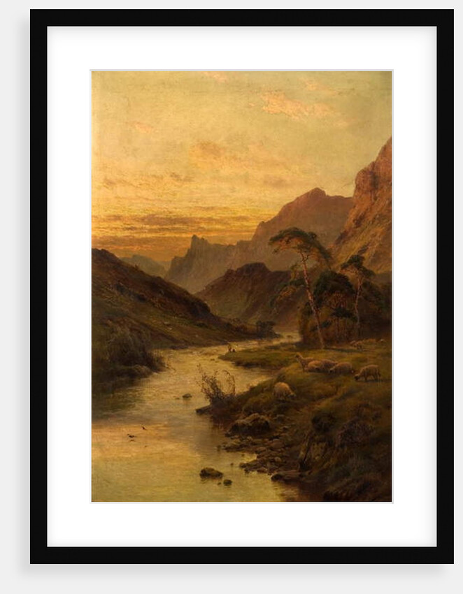 River Foyers at Abertarff by Alfred de Breanski