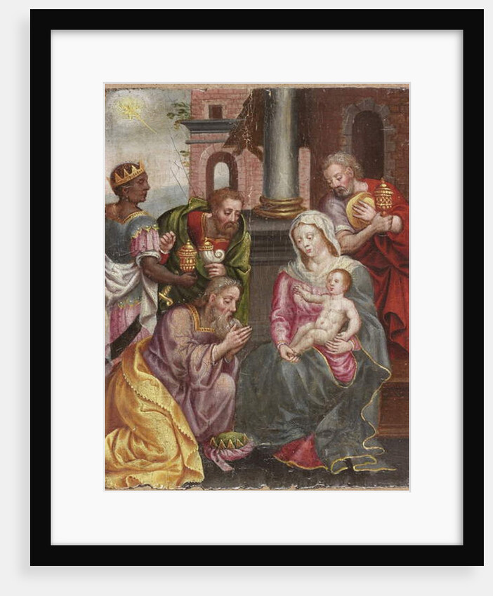 Adoration of the Magi by School European