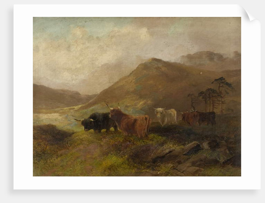 Summertime on the Cheviots by Thomas Henry Gibb