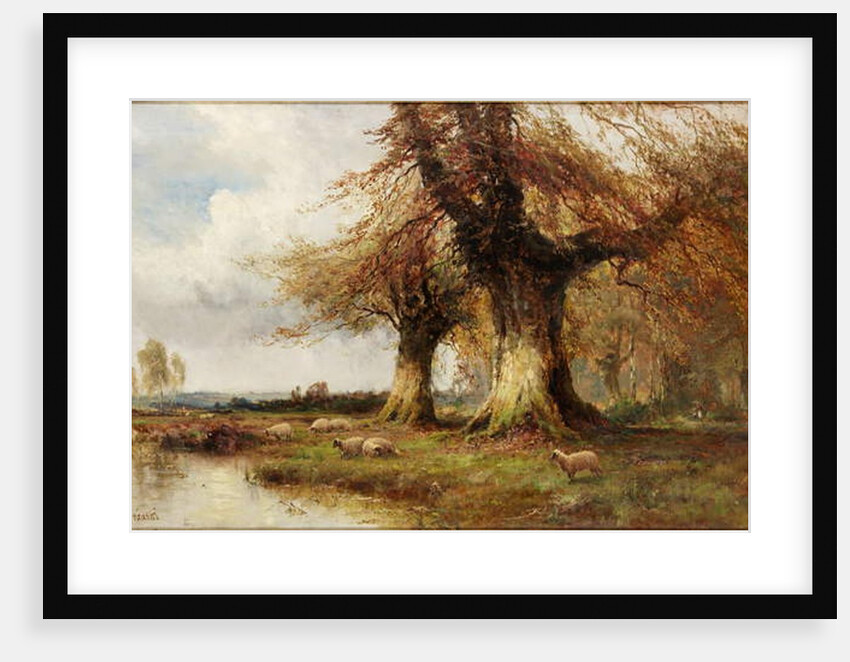 Sentinels of the Forest by Alfred de Breanski