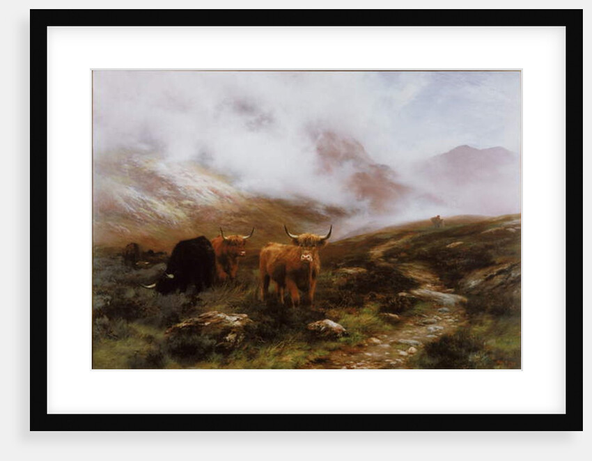 Landscape with Cattle by Peter Graham