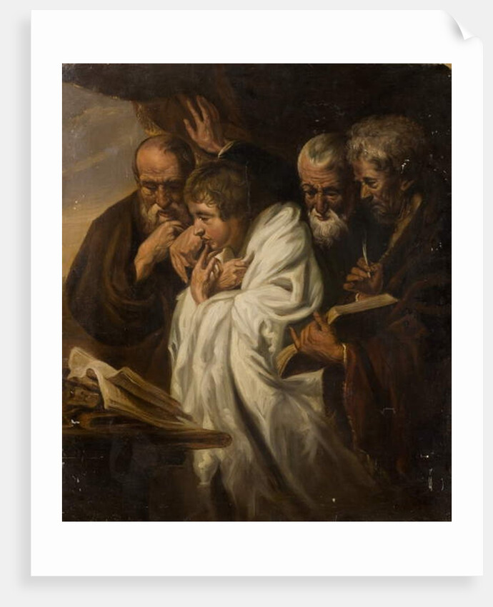 Christ in the Temple by School English