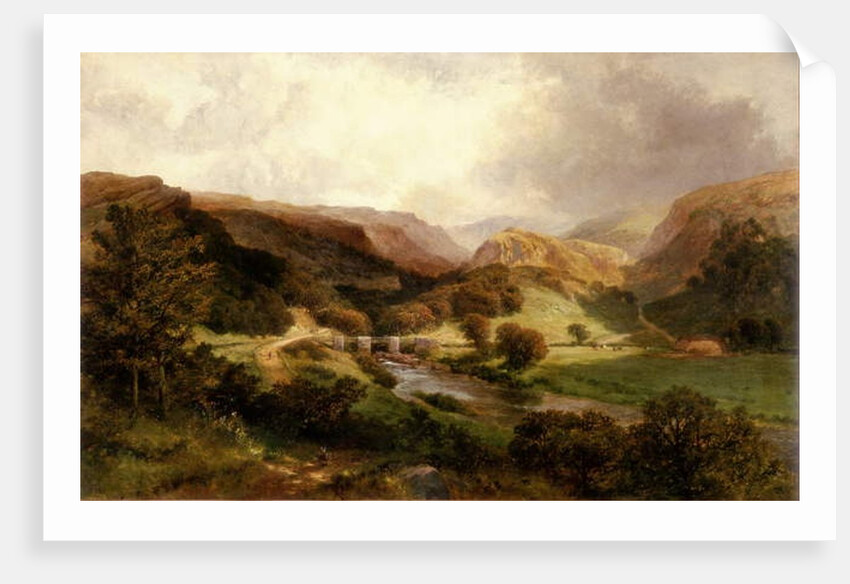 Pont-y-Pant and the Lledr Valley, North Wales by James Peel