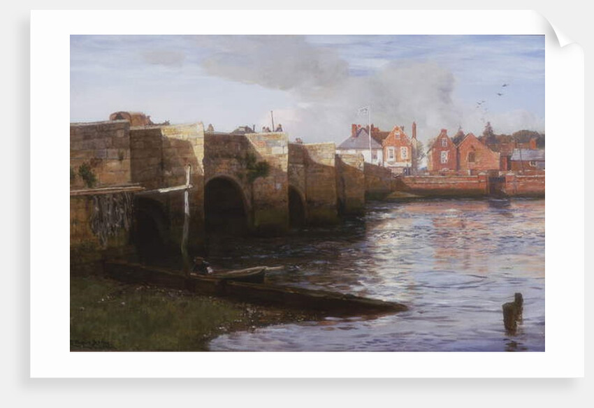 Redbridge, Southampton by Charles Napier Hemy