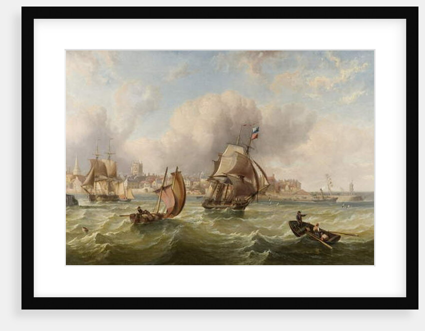 Shipping at the Mouth of Hartlepool Harbour by School English