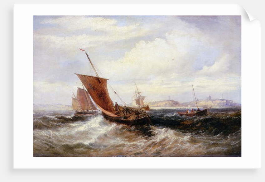 Tynemouth Bar by Samuel Calvert