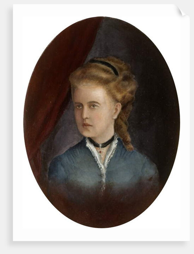 Portrait of a Young Woman by English School