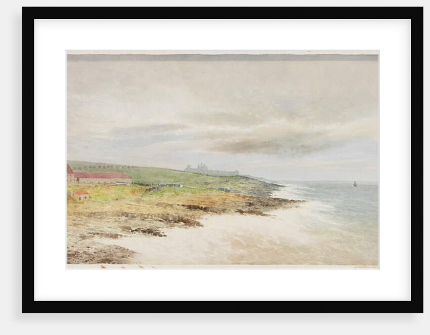 A Stormy Day, Craster by William Cosens Way