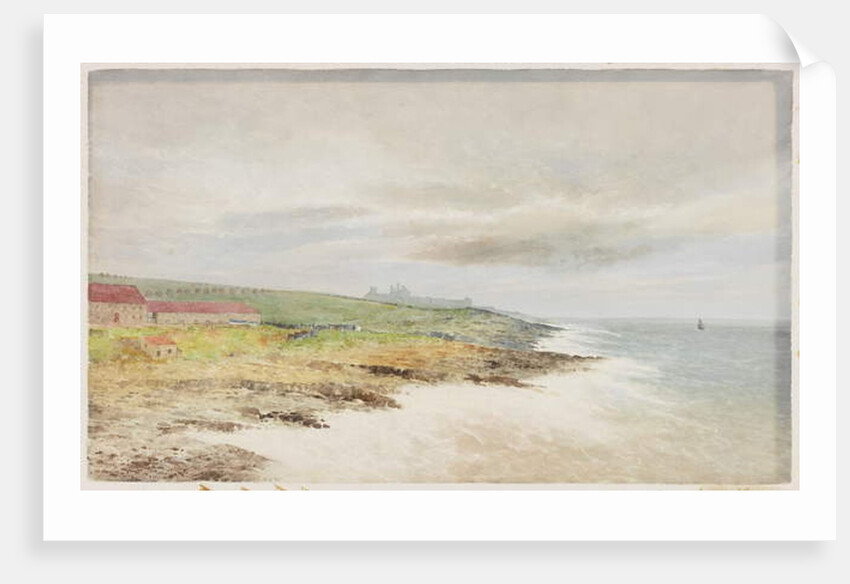 A Stormy Day, Craster by William Cosens Way