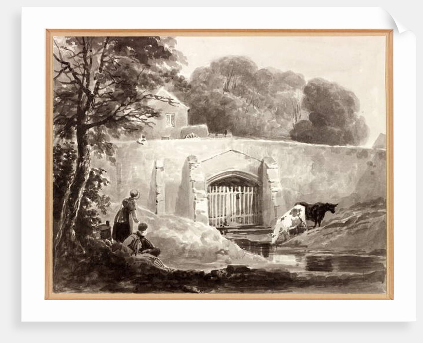 Barras Bridge by Thomas Miles Richardson