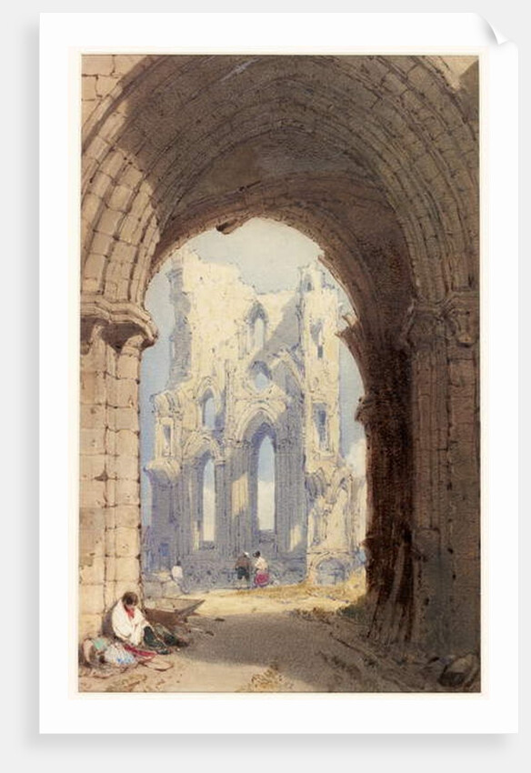 Tynemouth Priory by William Roxby Beverley