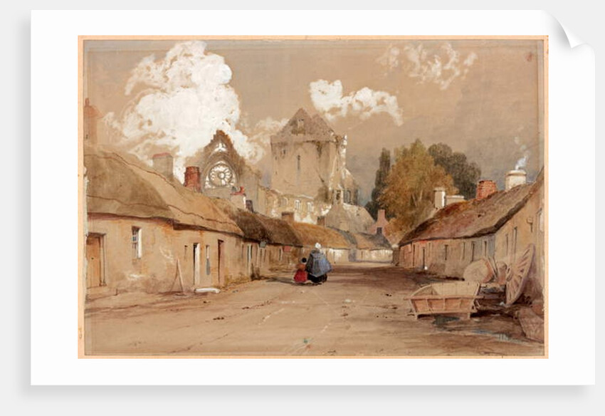 Sweetheart Abbey, Kirkcudbright by Thomas Miles Richardson