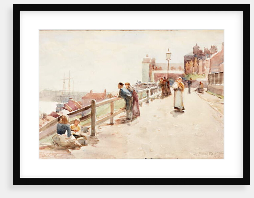 The Bank Top, North Shields, 1901 by Robert Jobling