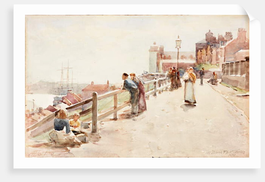 The Bank Top, North Shields, 1901 by Robert Jobling