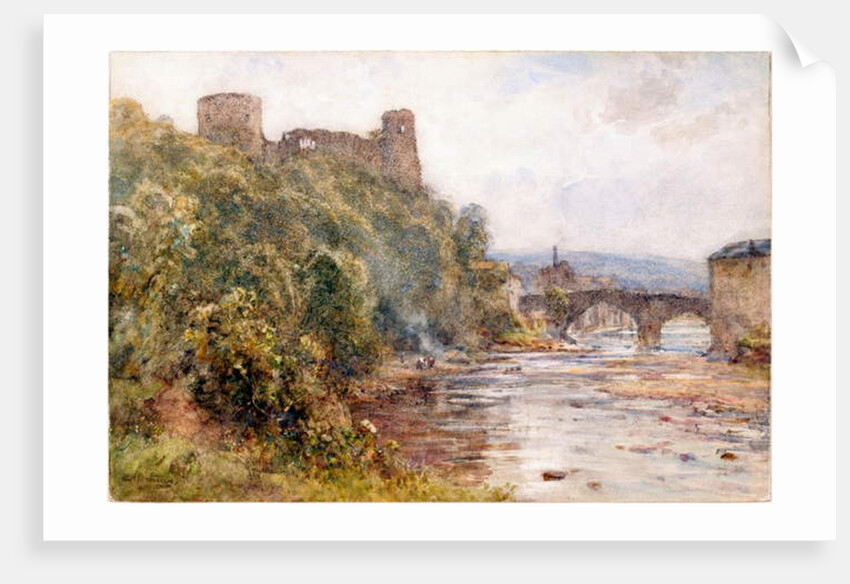 Barnard Castle by Ernest Albert Waterlow