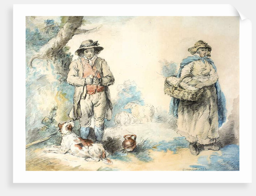 The Higglers by George Morland