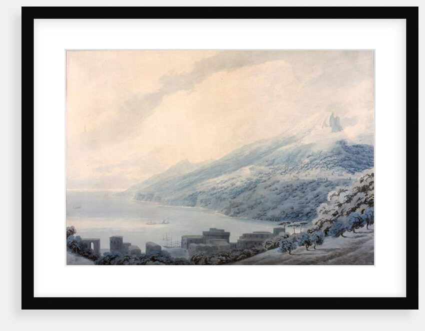 The Gulf of Salerno - Raito from Vietri by John Robert Cozens