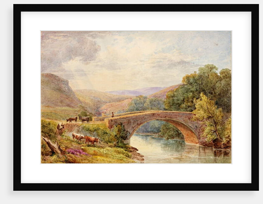 Lewisburn Bridge, North Tyne) by Julia Swinburne