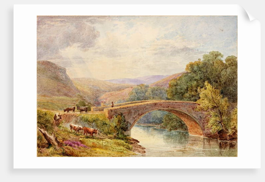 Lewisburn Bridge, North Tyne) by Julia Swinburne