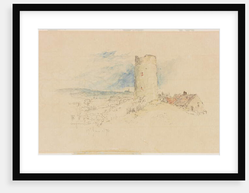 Old Windmill on Windmill Hills, Gateshead by Myles Birket Foster