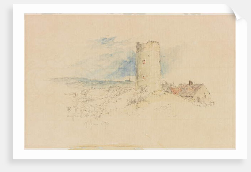 Old Windmill on Windmill Hills, Gateshead by Myles Birket Foster