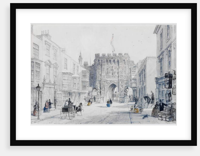 The Bar Gate, Southampton by Thomas Shotter Boys