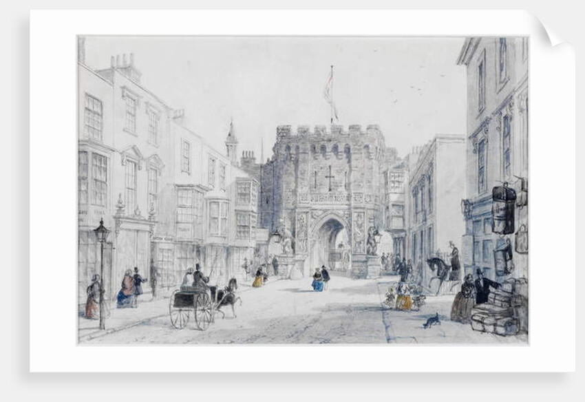 The Bar Gate, Southampton by Thomas Shotter Boys