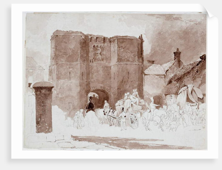 Hotspur Tower, Alnwick by Luke Clennell