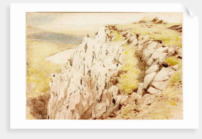 Crag Lough by Henry Burdon Richardson