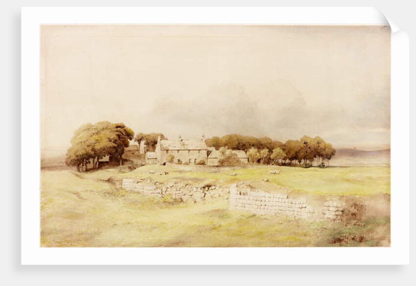 Birdoswald Farmhouse by Henry Burdon Richardson