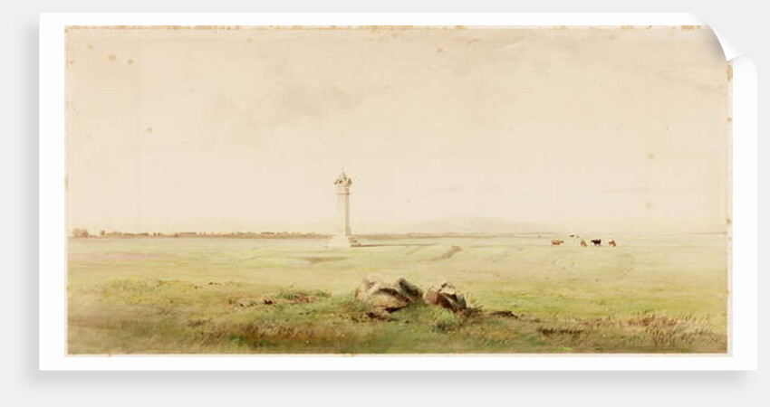 Burgh Marsh by Henry Burdon Richardson