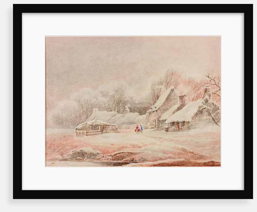 Winter Scene by Thomas Miles Richardson