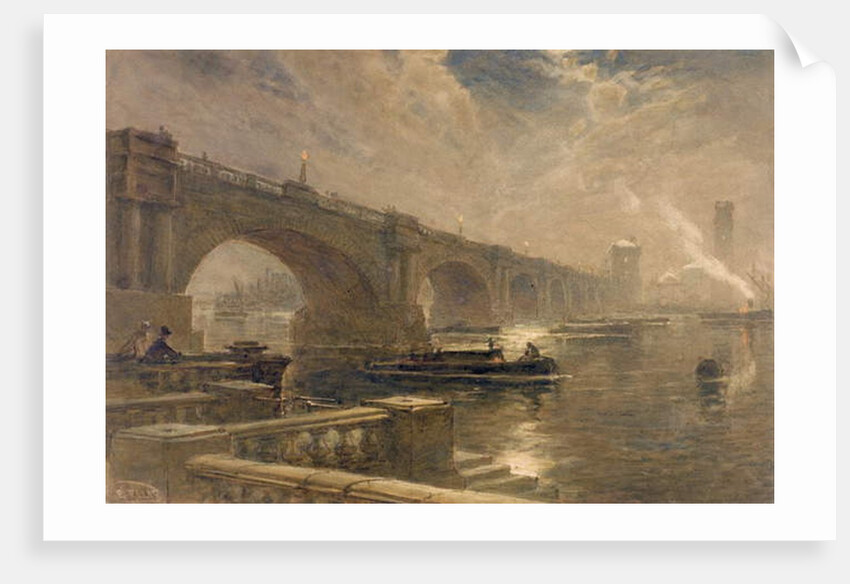 Waterloo Bridge by Edwin Ellis